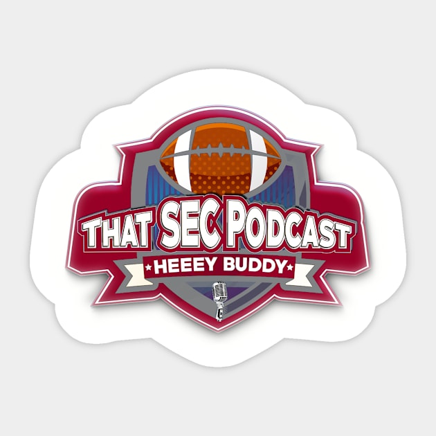 That SEC Podcast - Alabama Sticker by thatsecpodcast